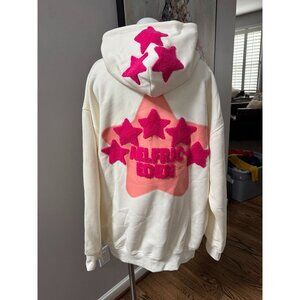 NWT Aelfric Eden Vintage Embroidery Star Hoodie XL